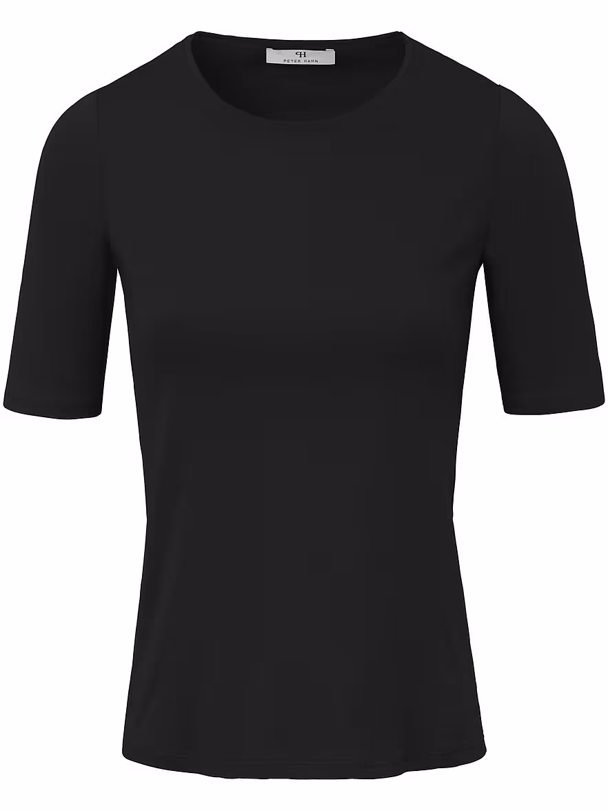 Bild von Peter Hahn - Rundhals-Shirt, schwarz, Gr. 42 / M - Baumwolle
