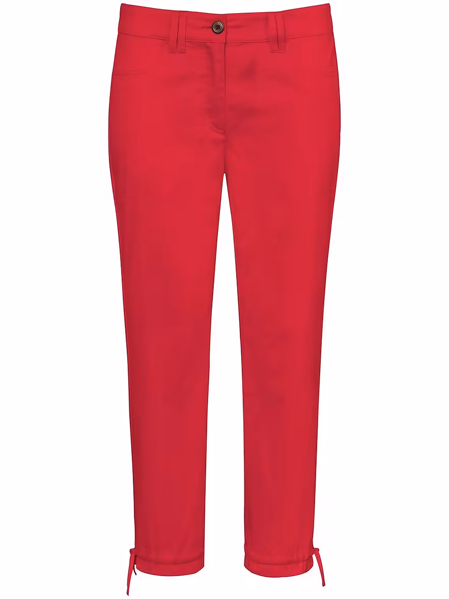 Bild von Peter Hahn - 7/8-Hose Passform Barbara, rot, Gr. 19 - Baumwolle