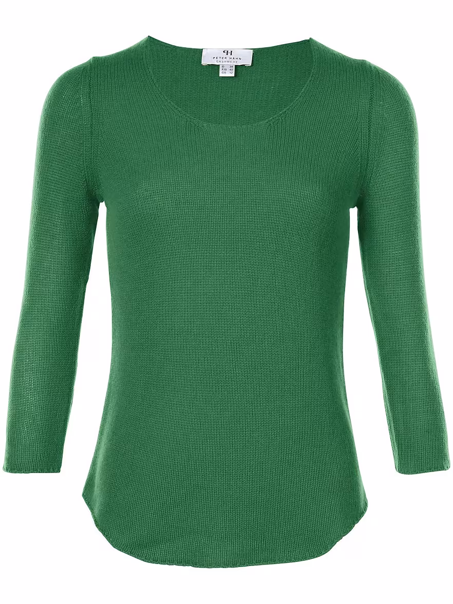 Bild von Peter Hahn - Pullover aus 100% Premium-Kaschmir, grün, Gr. 38 / S - Kaschmir