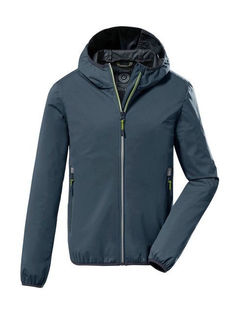 Bild von KILLTEC Kinder Softshell Jacke mit Kapuze, packbar KOS 167 BYS SFTSHLL JCKT