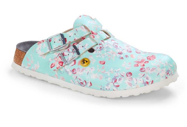 Bild von Birkenstock Damen Clogs Kay ESD Birko-Flor - Flowers Fields Mint - Schmal EU 35