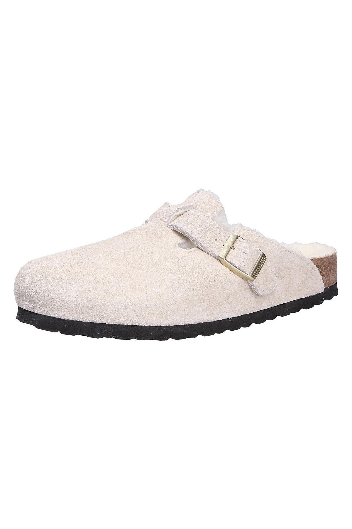 Bild von Birkenstock Tieffußbett Pantolette Boston Shearling Leve für Damen - 41