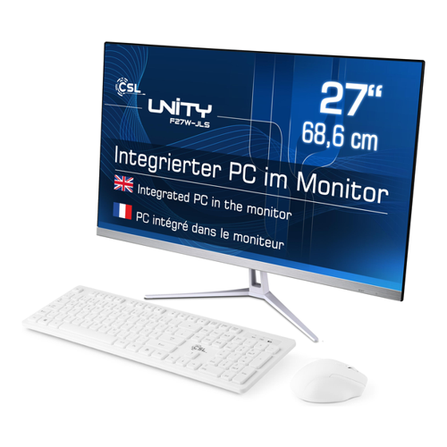 Bild von All-in-One-PC CSL Unity F27W-JLS - Leistungsstarker Begleiter für jeden Arbeitsalltag