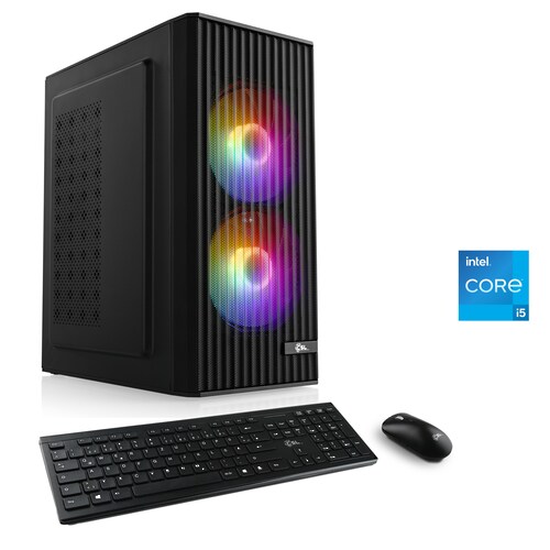 Bild von CSL Spectrum V25331 PC (Intel® Core i5 14400F, GeForce RTX 4060, 32 GB RAM, 1000 GB SSD, Luftkühlung)