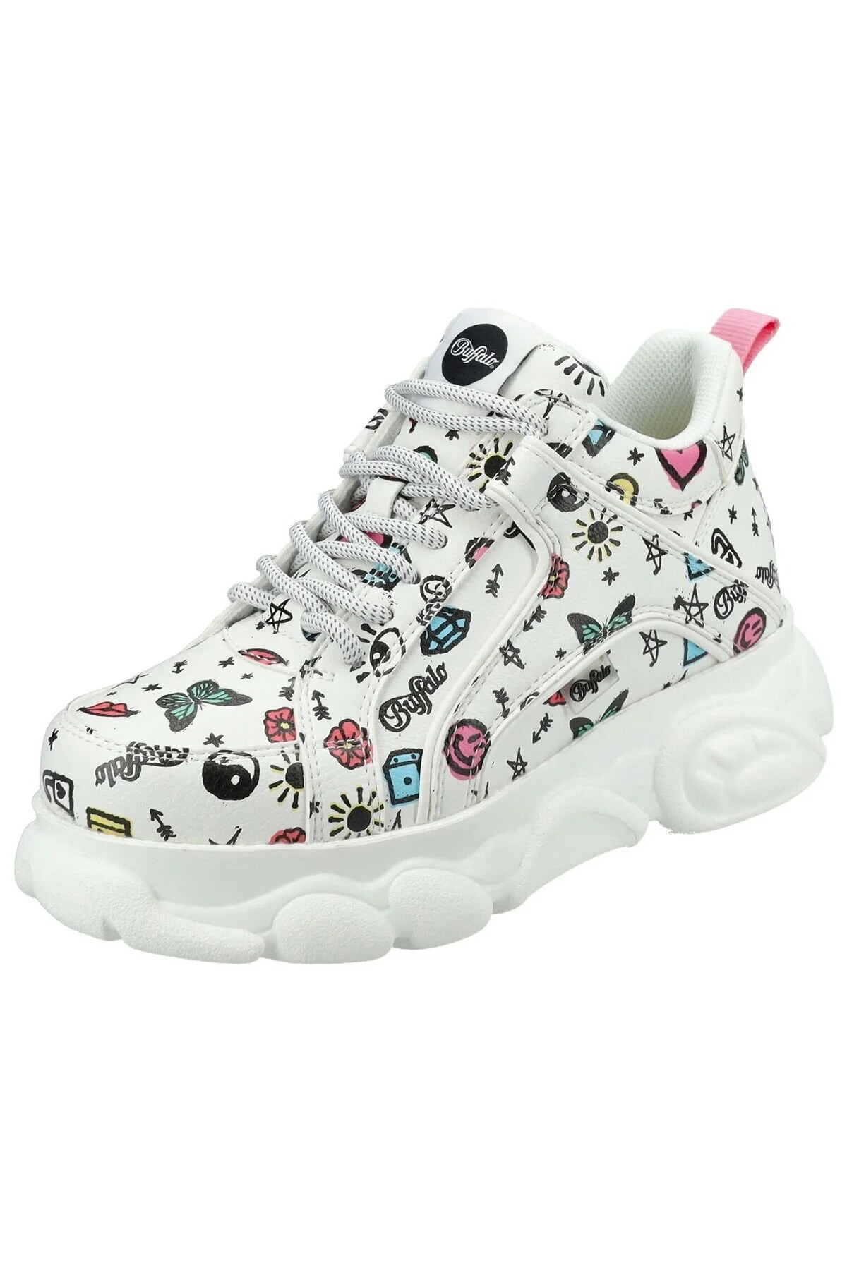 Bild von Buffalo Sneaker Weiß Flacher Absatz für Damen - 39