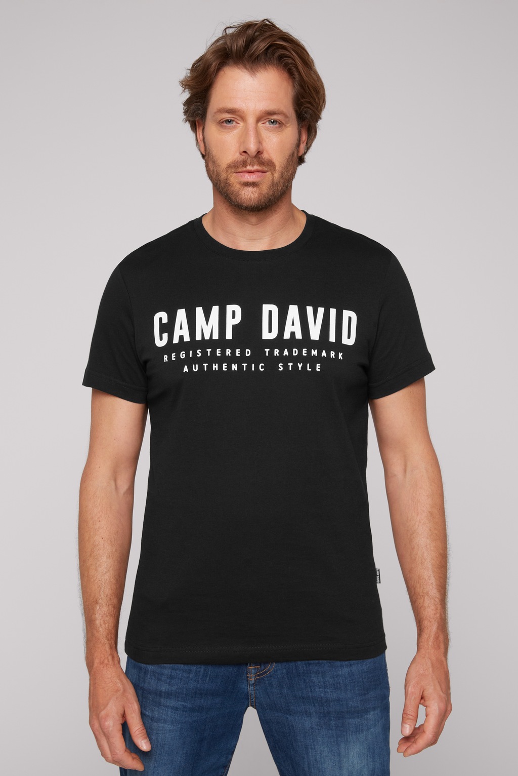 Bild von CAMP DAVID Rundhalsshirt, aus Baumwolle