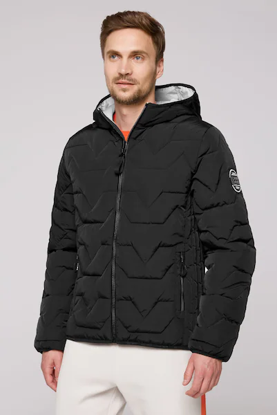 Bild von CAMP DAVID Winterjacke, mit Kapuze, mit elastischem Saumabschluss