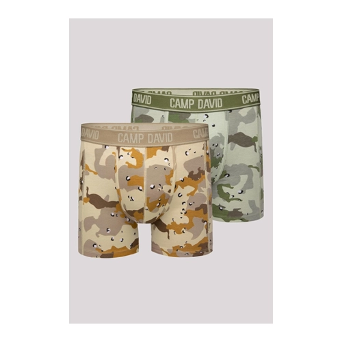 Bild von CAMP DAVID Boxershorts Set: 2er-Pack mit All Over Print