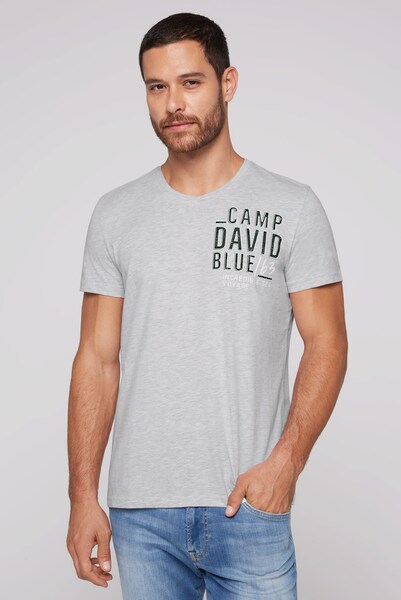 Bild von CAMP DAVID V-Shirt, mit Baumwolle