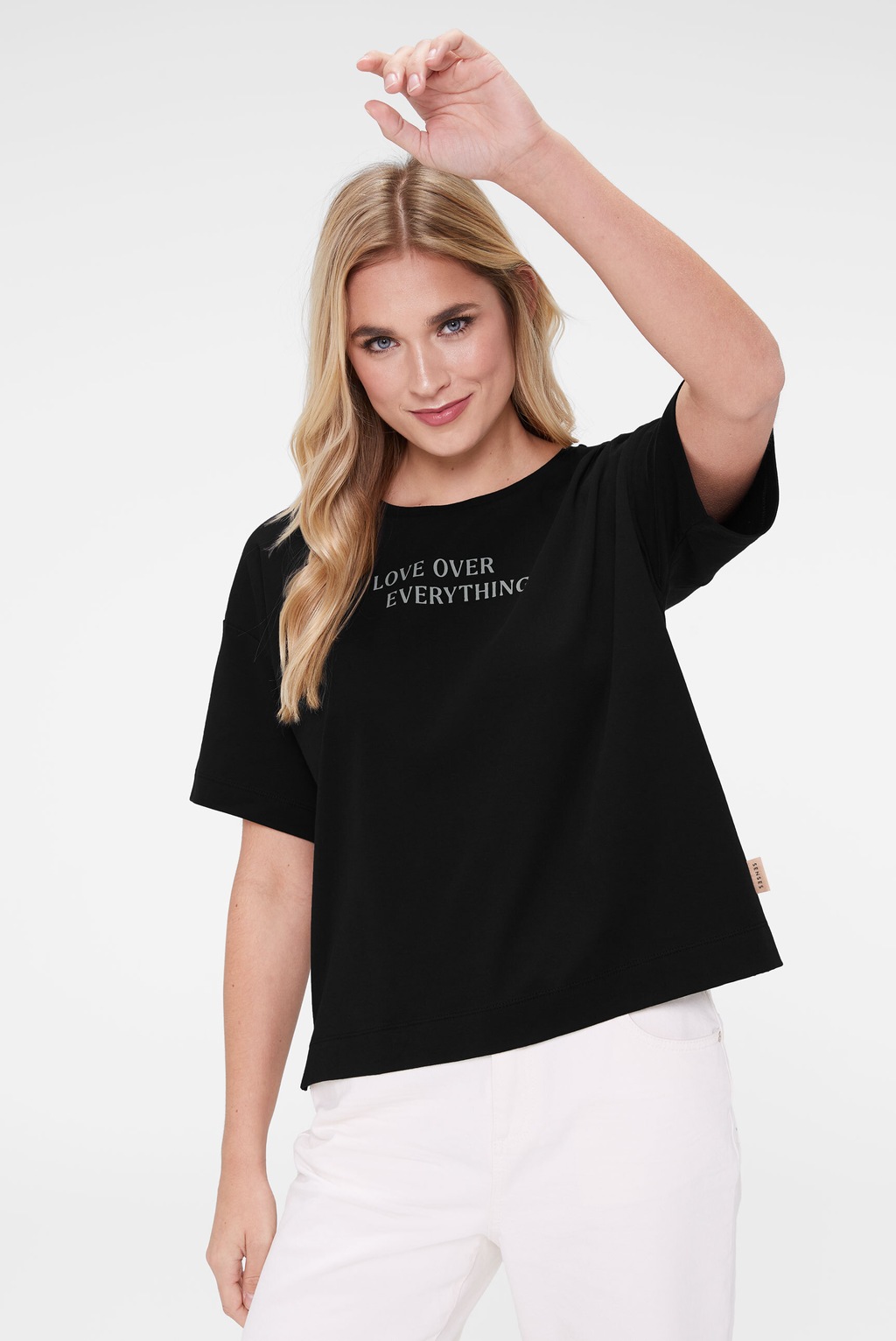 Bild von SENSES.THE LABLE Rundhalsshirt, aus Baumwolle