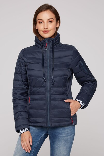 Bild von SOCCX Steppjacke, ohne Kapuze, mit Windfangleiste
