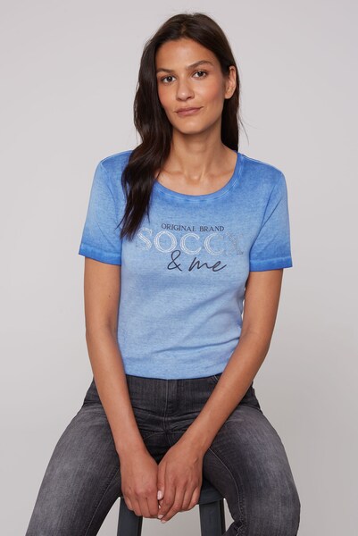 Bild von SOCCX Rundhalsshirt, aus Baumwolle