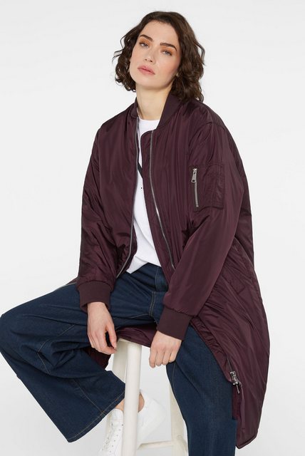 Bild von SENSES.THE LABLE Langjacke, ohne Kapuze, mit Two-Way-Zipper