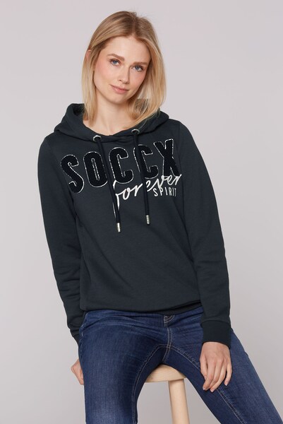 Bild von SOCCX Kapuzensweatshirt, in softer Haptik