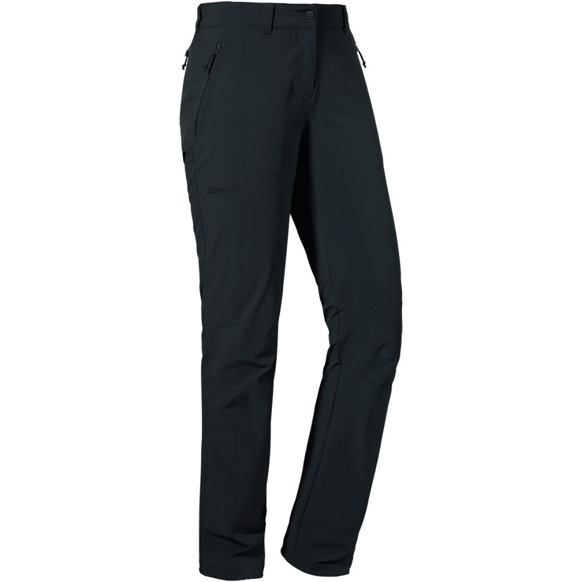 Bild von Schöffel Damen Pants Engadin1 strapazierfähige Damen Hose für Wanderungen, wasserabweisende Outdoor Hose mit sportlichem Schnitt, Black, 72