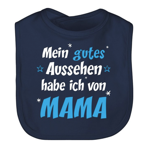 Bild von Shirtracer Lätzchen Mein gutes Aussehen Mama Junge