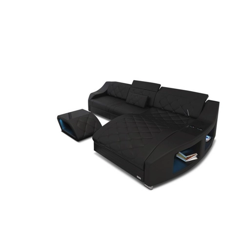 Bild von Sofa Dreams Ecksofa Ledercouch Leder Sofa Swing L Form Ledersofa
