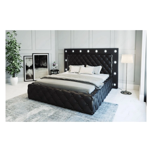 Bild von Luxuriöses Boxspringbett von Sofa Dreams – Alessandria mit LED-Beleuchtung
