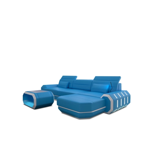 Bild von Sofa Dreams Ecksofa Ledersofa Roma L Form Mini