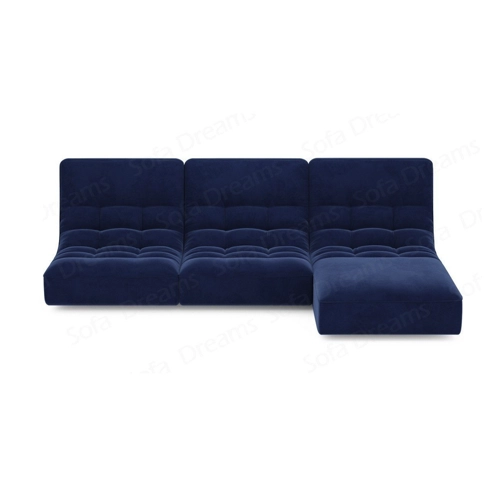 Bild von Sofa Dreams Ecksofa Samtstoff Sofa Design Couch Melilla L Form