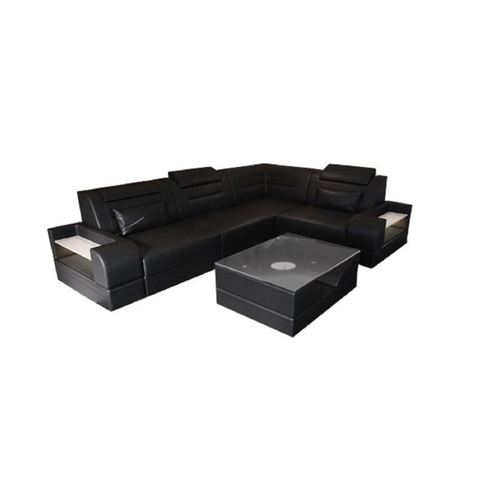 Bild von Sofa Dreams Ecksofa Ledercouch Sofa Trivento L Form kurz Leder Sofa im Test
