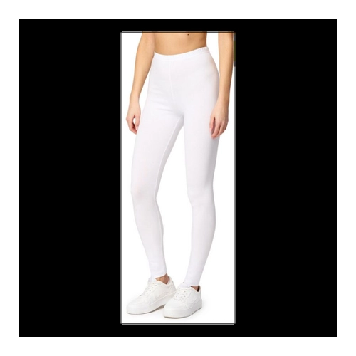 Bild von Merry Style Leggings Damen Hosen aus Baumwolle MS10-198 (Weiß, XS)