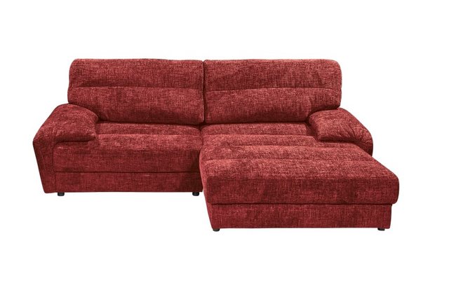 Bild von Sofa Princeton von Ed Exciting Design – Beidseitig montierbar, mit Nosagfederung Farbe Berry