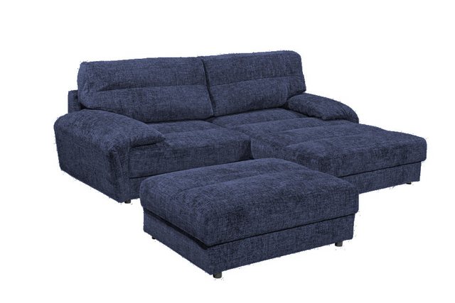 Bild von Sofa Princeton von Ed Exciting Design – Beidseitig montierbar, mit Nosagfederung und optionalem Hocker