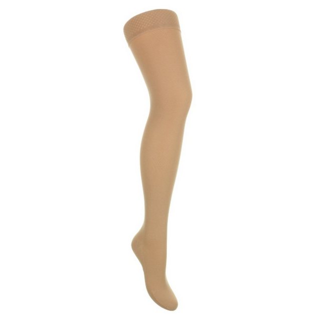 Bild von mediven comfort CCL2 AG Kompressionsstrümpfe normal (72-83 cm) o. Fußspitze Noppenhaftband