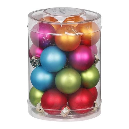 Bild von Feiermeier Weihnachtskugeln aus Glas – Mille Fiori von Inge Glas