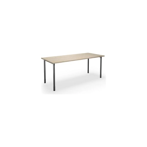 Bild von Mehrzwecktisch DUO-C mit gerader Platte - Stilvoll und Funktional