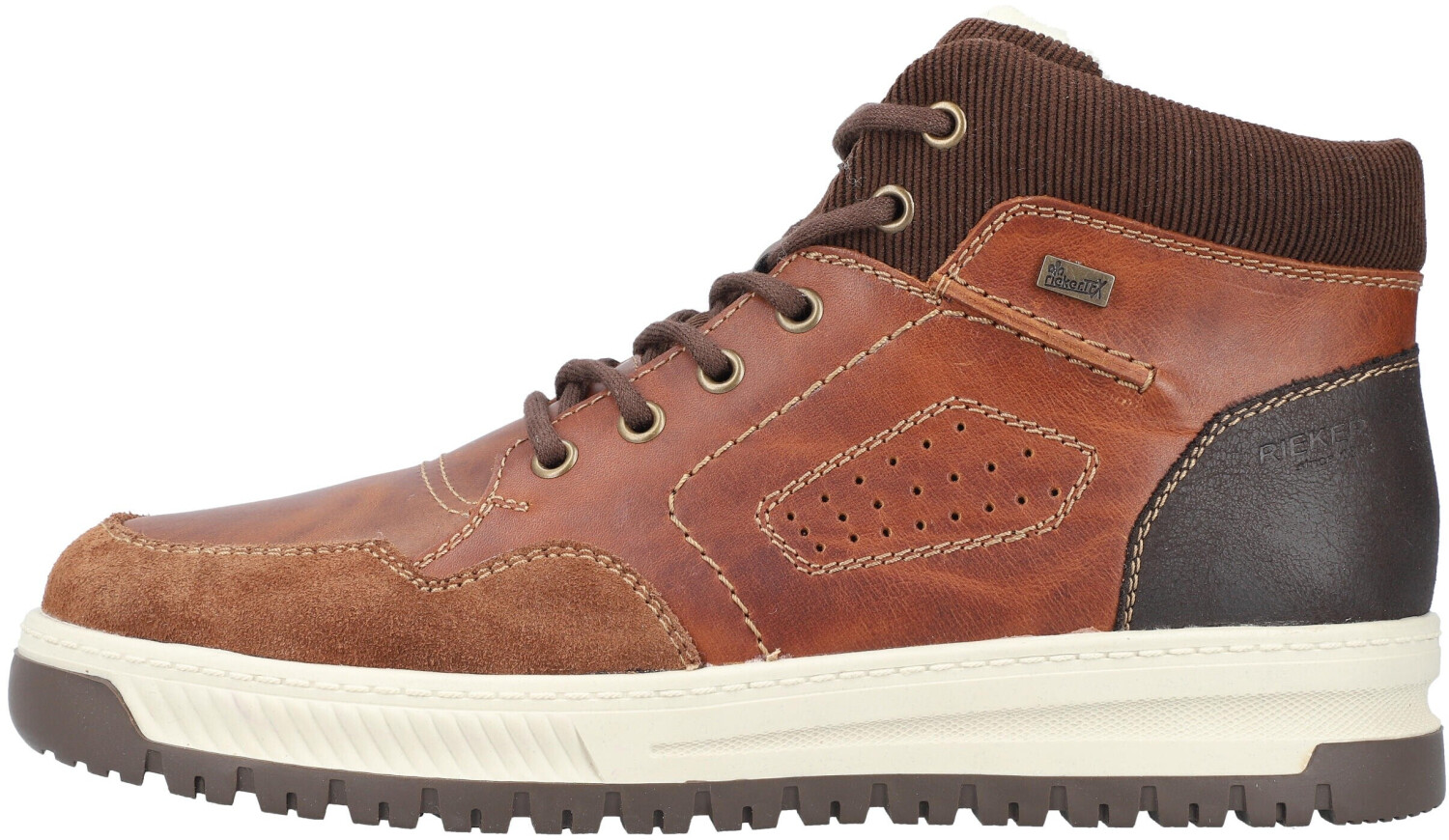Bild von Rieker Sneaker Braun Flacher Absatz für Herren - 40