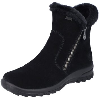 Bild von Rieker Damen Winterstiefel L7162, Frauen Stiefel, wasserabweisend, riekerTEX,Fellstiefel,gefüttert,Boots,Winterschuhe,schwarz (00),39 EU / 6 UK