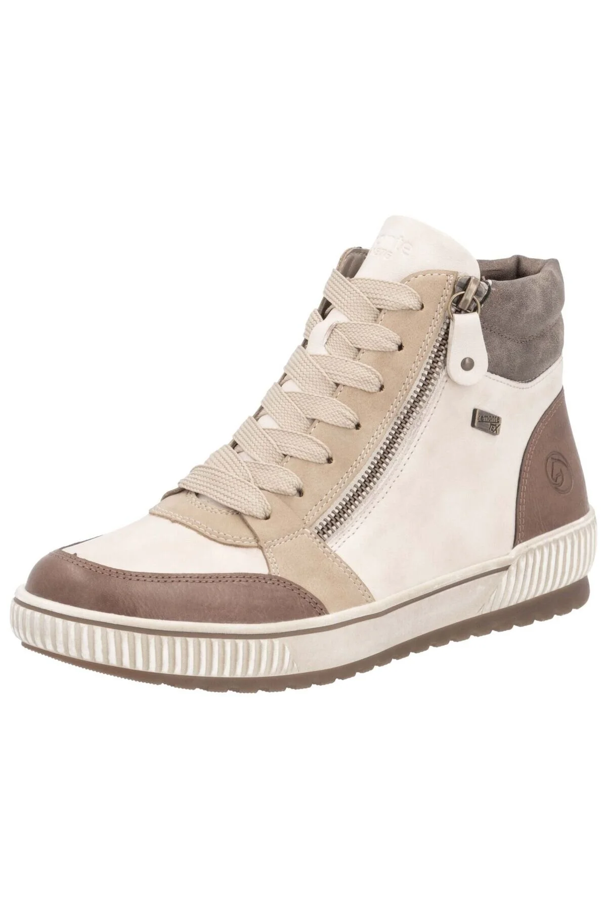 Bild von Remonte Plateausneaker, Freizeitschuh, High Top-Sneaker, Schnürschuh mit TEX-Membran