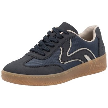 Bild von Rieker Plateausneaker, Freizeitschuh, Halbschuh, Schnürschuh in veganer Verarbeitung
