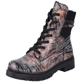 Bild von Rieker Winterstiefelette, Schnürboots, Stiefelette, Blockabsatz, mit Innenreißverschluss