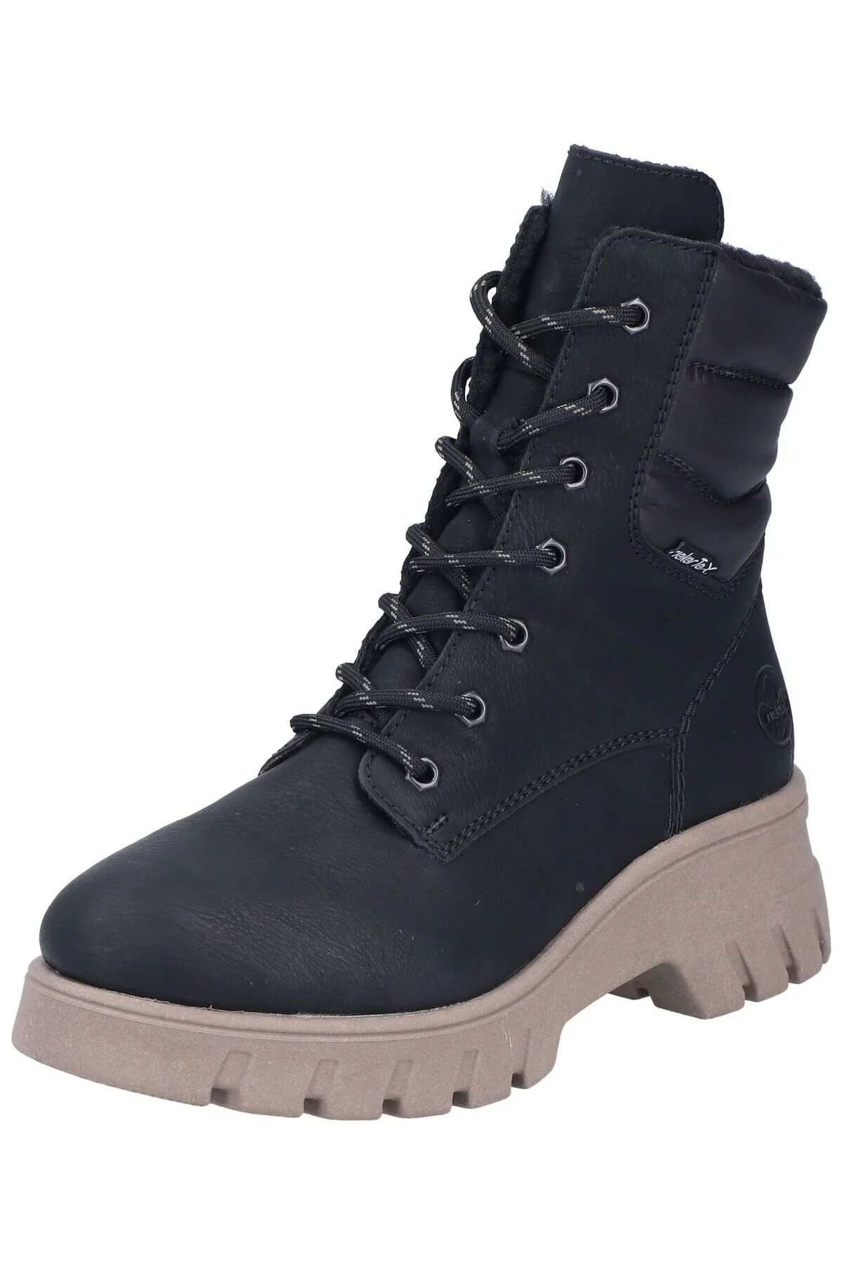 Bild von Rieker Plateaustiefelette, Winterboots, Stiefelette mit wasserabweisender riekerTEX-Membran