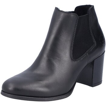 Bild von Rieker Cowboy Stiefelette, Westernstiefelette, Stiefelette, Blockabsatz, schmale Form