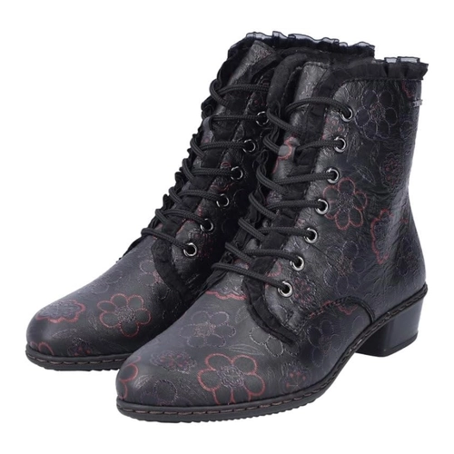 Bild von Rieker Damen Y0703 Schnürstiefelette - Komfort trifft Stil