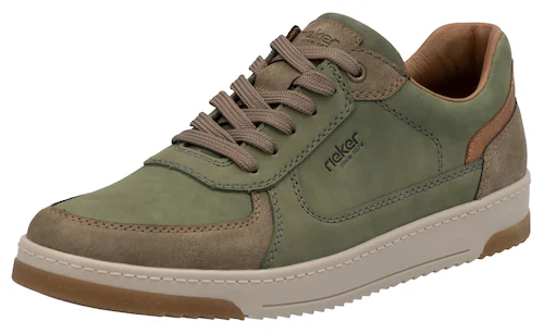 Bild von Rieker Sneaker, Freizeitschuh, Halbschuh, Schnürschuh mit gepolstertem Schaftrand