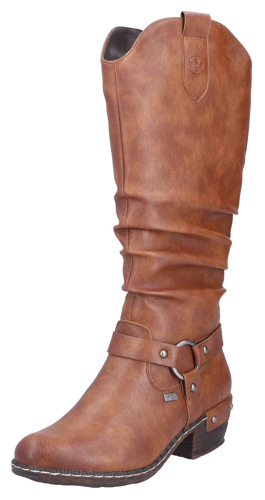 Bild von Rieker Westernstiefel, Blockabsatz, Cowboystiefel mit wasserabweisender riekerTEX-Membran