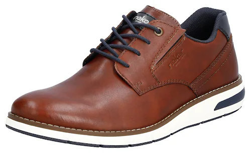 Bild von Rieker Sneaker, mit modischer Laufsohle, Freizeitschuh, Halbschuh, Schnürschuh