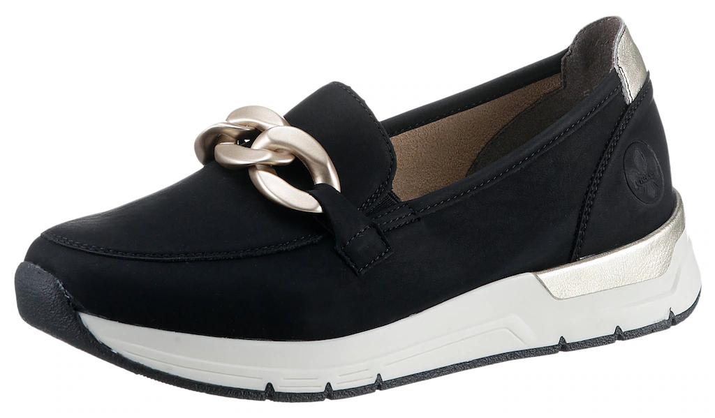 Bild von Rieker Slip-On Sneaker, Slipper, Freizeitschuh mit herausnehmbarer Innensohle