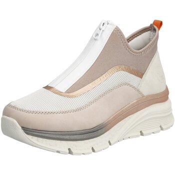 Bild von Rieker Schlupfboots, Keilabsatz, Freizeitschuh, High Top-Sneaker, Reißverschluss