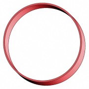Bild von Gummiringe Gummibänder O 100mm, 5 mm in rot, ca. 300 Stk., 1000 gr.- 1 kg.