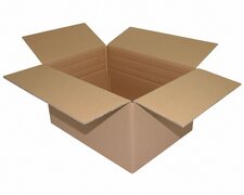 Bild von Faltkarton  430x305x(135)-220mm mit variabler Höhe 2-wellig braun Din A3