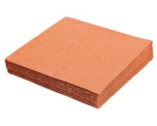 Bild von Servietten 24 x 24 cm 1/4 -Falz, 2-lagig apricot, 250 Stk.