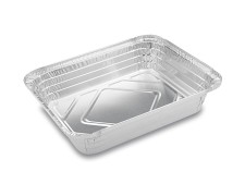 Bild von Aluschale Auflaufform Gastronorm stehender Rand 320x260x60mm 3500ml, 50 Stk.