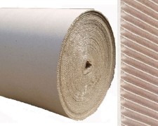 Bild von Rollenwellpappe, Wellpappe auf Rolle, 150cm x 60m, B-Welle