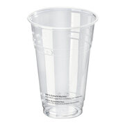 Bild von BIO Trinkbecher Bierbecher 500 ml Eichstrich O96 mm Bio-Kunststoff (PLA), 50 Stk.